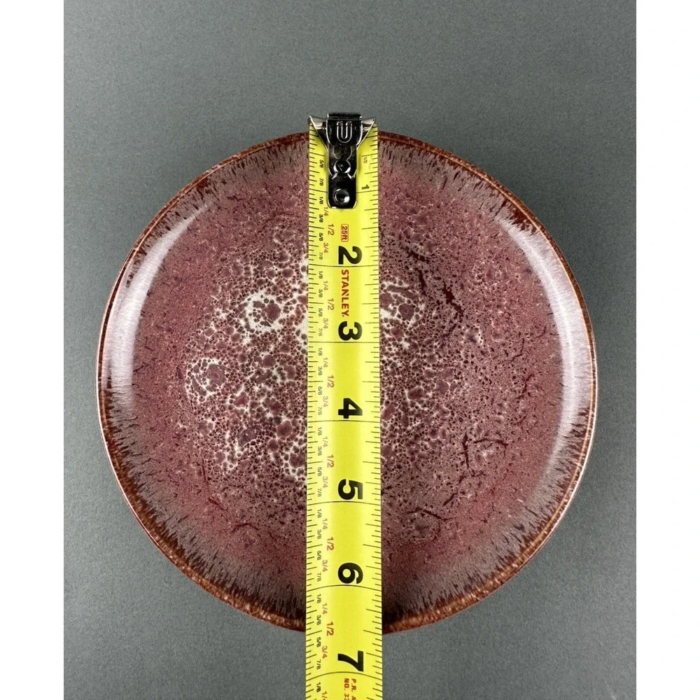 Anthropologie‎ Reactive Glaze Tapas Side Plates Set of 4 New In Box